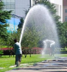 we add decorative and interactive sprinklers in Grand Prairie